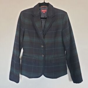 Preppy Plaid Blazer